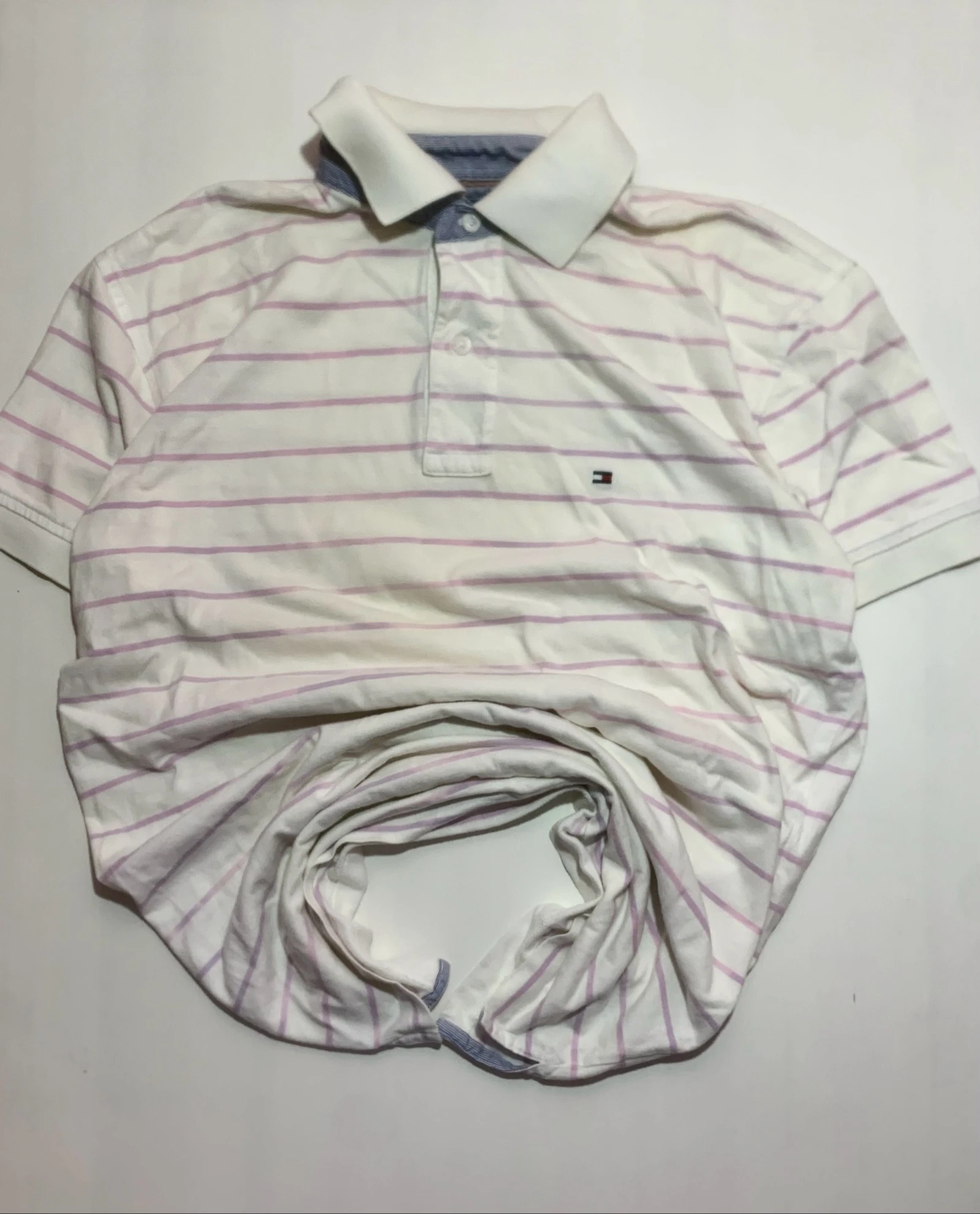 Polo Tommy Hilfiger Blanco Original Talla M